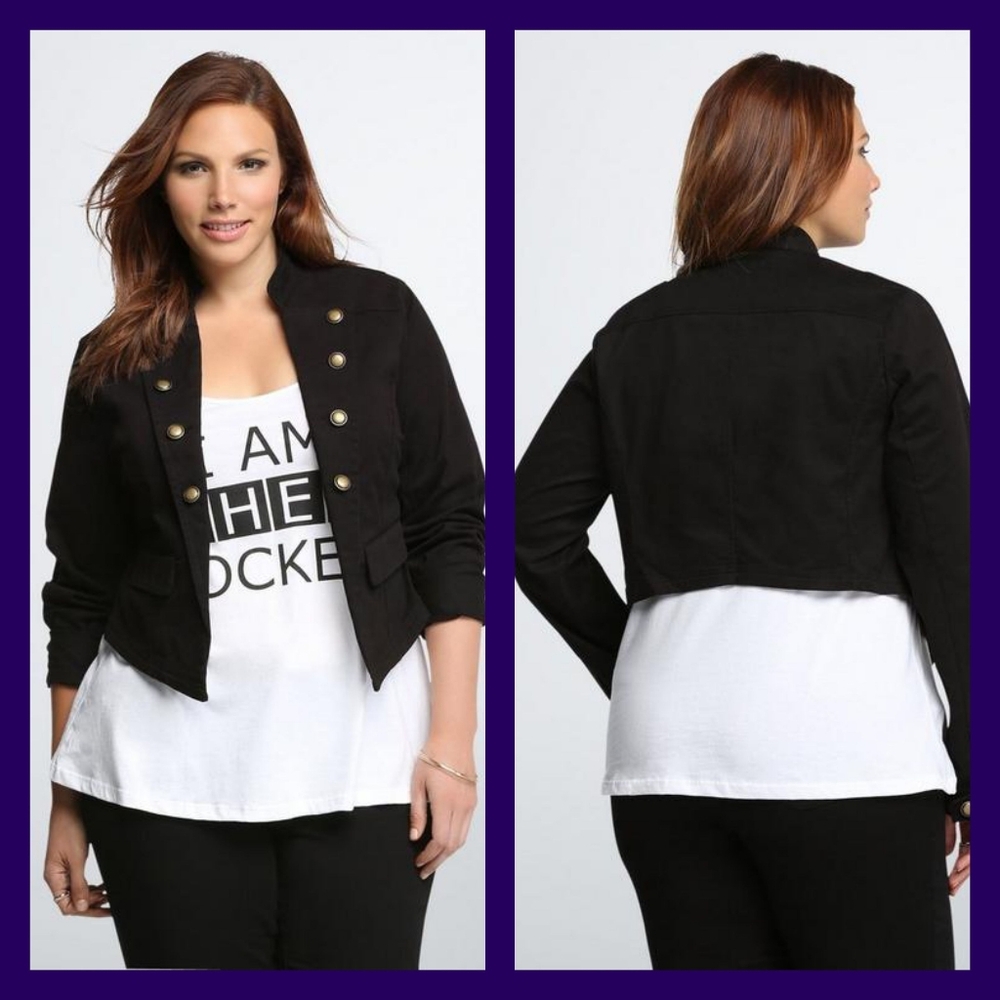 Torrid Military Jacket 4X Pre-owned EUC OBO